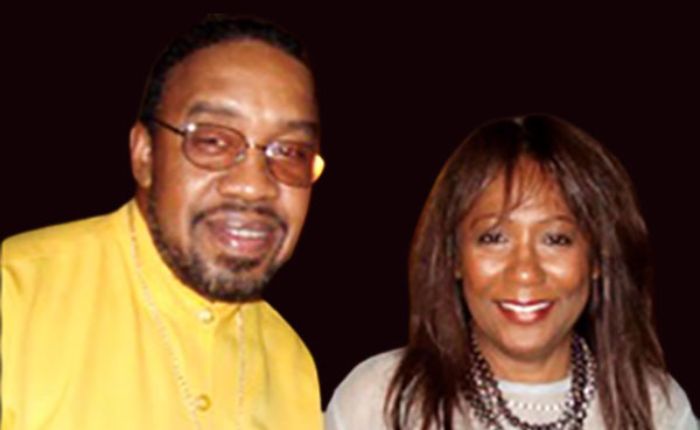 A picture of Berlinda Tolbert with her husband Bob Ried.
